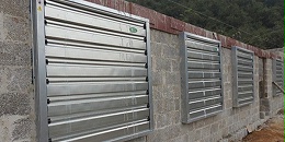 养殖厂房通风降温设备用[ZLG理工]风机水帘环境好、空气好