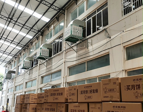 ZLG理工冷风机降温厂房方案