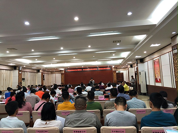田阳扶贫结对会现场