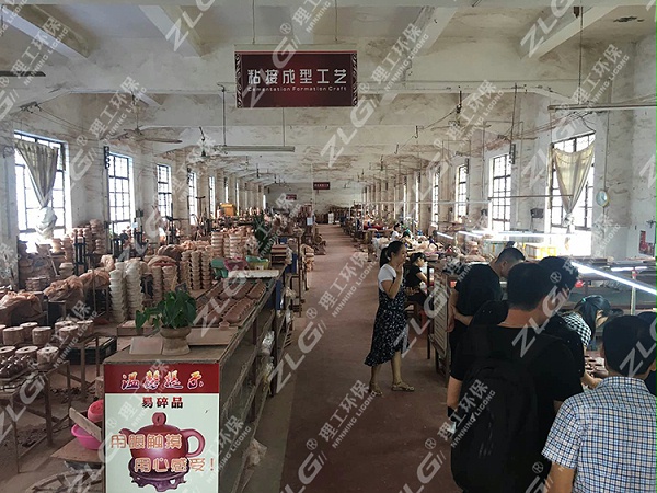 坭兴陶生产制作车间