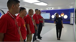 纳天党建文化园交楼学习