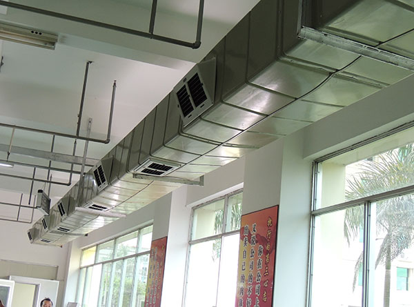 ZLG理工厂房降温管道