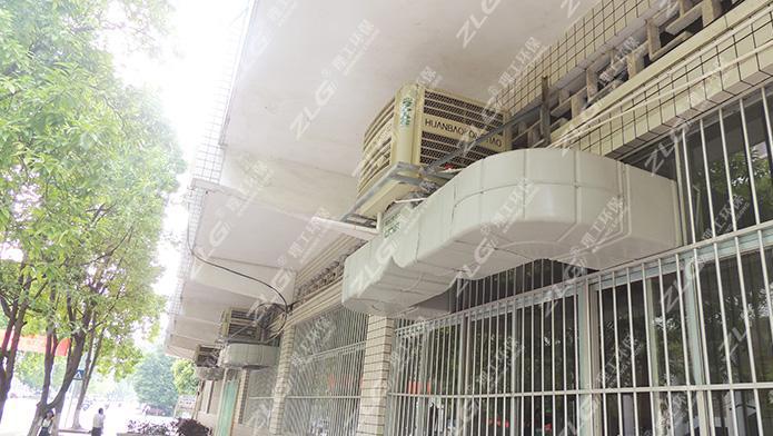 理工环保空调为来宾制衣厂定制降温工程