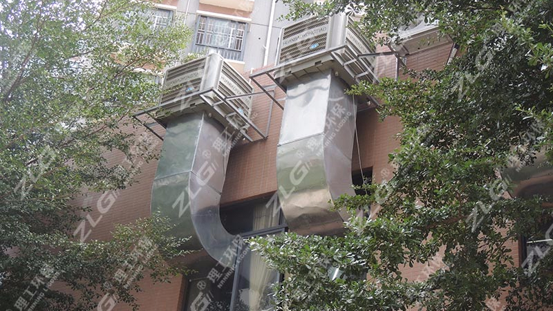 ZLG理工环保空调为健身房通风降温