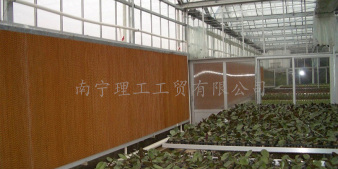 大棚水帘负压风机通风降温，广西水帘风机