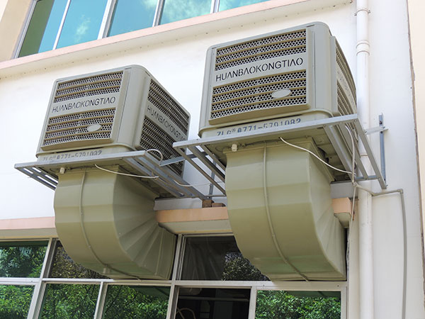 工业水冷风机保证了室内空气的质量