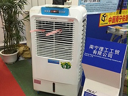 南宁理工环保空调在越南博览会现场