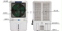 商场通风降温环保空调JF130X，南宁冷风机厂家